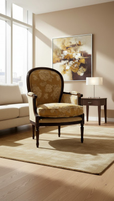 Wunnzëmmer Lounge Luxus Design Miwwelen Still Nei Modernen Design Fauteuil Textil