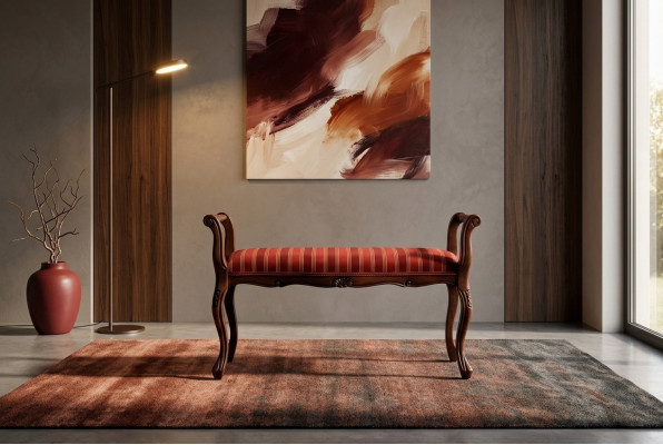 Pufa Pouf Hocker Hocker Bank Sëtz Fousshocker Ottoman Sëtzbank Bank