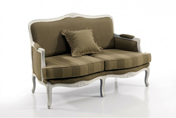 Design Polster Textil Sofas Canapéen neit Duebelscanapé Luxus Canapé 2 Sëtzermiwwele.