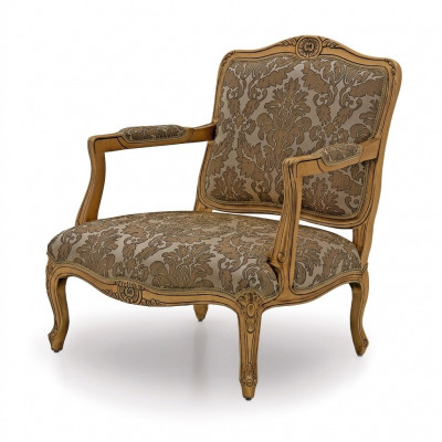 Klassesch Miwwelen Luxus 1 Sëtz Sofa Neie Fauteuil Sofa Couch Klassesch Textil