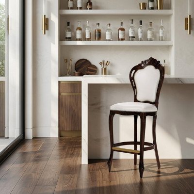Club Hocker Lounge Wunn Miwwelen Stull Sessel Polster Design Lehn Still Bar Hocker