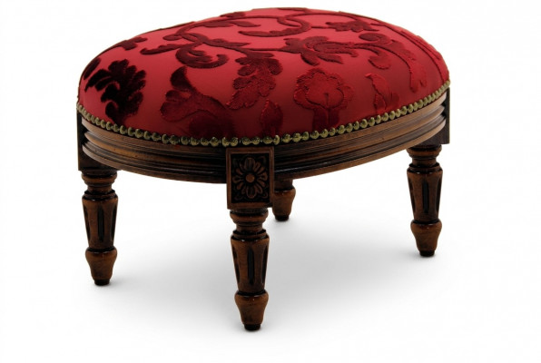 Luxuriéise Design-Këssenhocker: Multifunktionelle Sëtztruh an exquisiteschem Stil