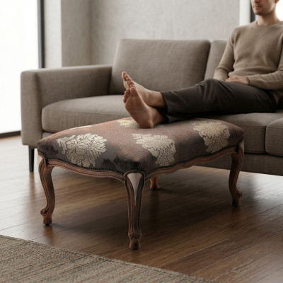 Këssen Bank Fousschtocker Ottoman Sëtzstull Sëtzpolster Wunnzëmmer Designer Stull