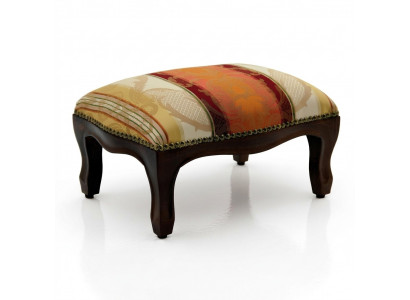 Osmanesch Sëtz Still Gepolstert Pouf Sëtzbenken Design Gepolstert Hocker Fousshocker