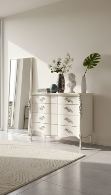 Stot Holz Modern Luxus Italien Design Kommode Miwwel Sideboard Klassesch