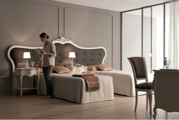 Hotel Ariichtungen 2x Better Design Modern Schlofzëmmer Luxus Miwwelen 2-tlg. Set