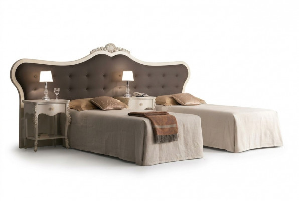 Hotel Ariichtung 2x Better + Nuetsschrëff Design Modern Luxus Miwwelen 3tlg. Set