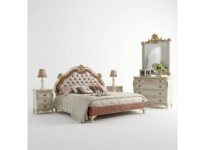 Bett Këssen Chesterfield Duebelbett 180x200cm Holz Hotel Better Schlofkummer