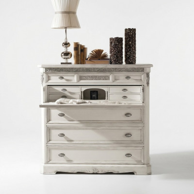 Wunnzëmmer Ariichtung Sideboard Anrichte Schaf Kommode Miwwelen Italienesch