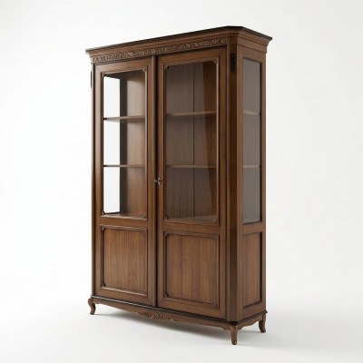 Modern Sideboard Kommod Vitrin Kommoden Schaf Schief Hëlz Massivhëlz