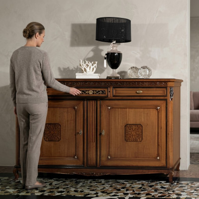 Design Kommoden Schief Schränker Regaler Holz Sideboard Schaf Massivholz