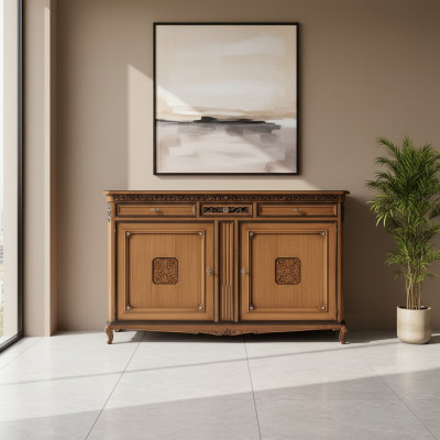 Design Kommoden Schief Schränker Regaler Holz Sideboard Schaf Massivholz