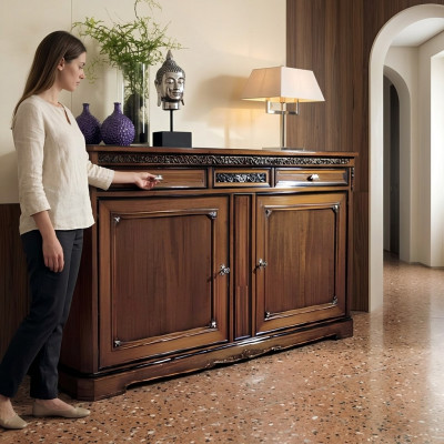 Italienesch Miwwelen Wunnzëmmer Holzmiewele Nei Sideboard TV Lowboard RTV Schaf
