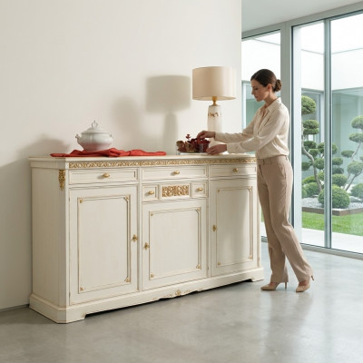 Sideboard Kommode Regal Holz Schaf Anrichten Designer Kommodeschaf Kommode