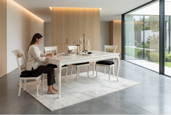 Design Holz Luxus Miwwelen Neien Iessdësch Holz Iessdëscher Iesszëmmer Dëscher Dësch