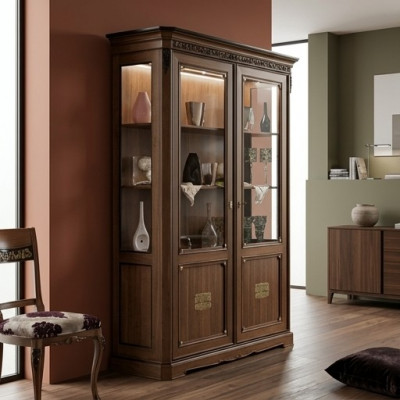 Vitrin Glas Design Schaf Holz Miwwel Nei Vitrin Kommoden Vitrinnen Kommodë.