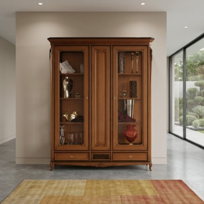Vitrine Regal Bicherschaf Wunnwand Schaf Miwwel Regaler Schief Wandmiwwel