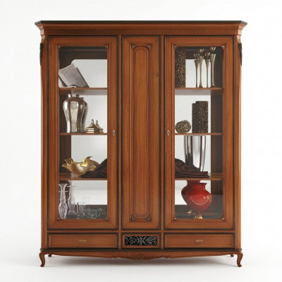 Vitrine Regal Bicherschaf Wunnwand Schaf Miwwel Regaler Schief Wandmiwwel
