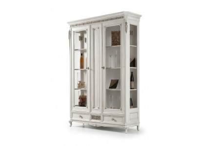 Design Anrichte Italienesch Miwwelen Sideboard Designer Luxus Holz Vitrine Schaf