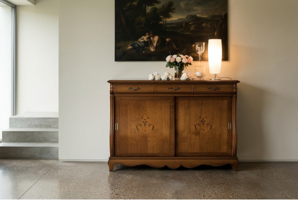 xl Buffet Kommode Kommoden Schaf Klassesch Anrichte Konsole Regal Holz