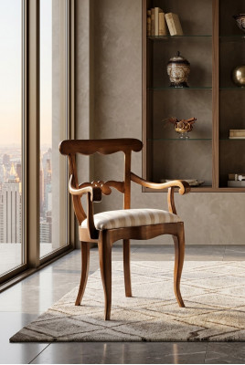 Polstersëtz Armlehn Luxus Fauteuil Stull Stiller Wunnzëmmer Iesszëmmer Lehnstull