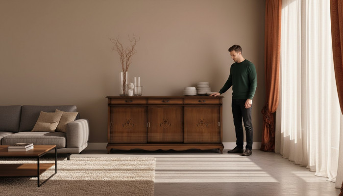 Kommoden Braun Sideboards Massiv Holz Schaf Möbel Kommode Anrichte Sideboard
