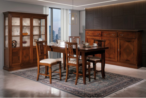 Design Miwwelen Ariichtung Dëscher Massivholz Dësch Neit Luxus Iessdësch Italieneschen