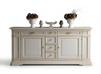 Kommodeschëffel Holz Sideboard Schaf Schief Mëschmassiv Kommoden Wohnzimmer