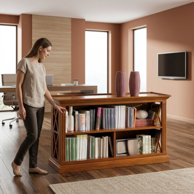Miwwelen Bicherregal Miwwelen Büro Ariichtung Bicherschaf Schaf Regal Massivholz