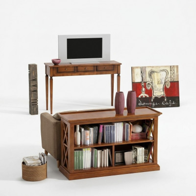 Miwwelen Bicherregal Miwwelen Büro Ariichtung Bicherschaf Schaf Regal Massivholz
