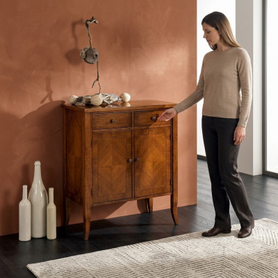 Italienesch Miwwelen Ariichtung Schief Kommode Sideboard Schaf Holz Kommoden