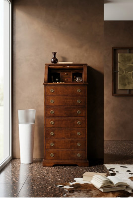 Kommode Holz Sideboard Schaf Schiefmassiv Kommoden Wunnzëmmer Tirangen