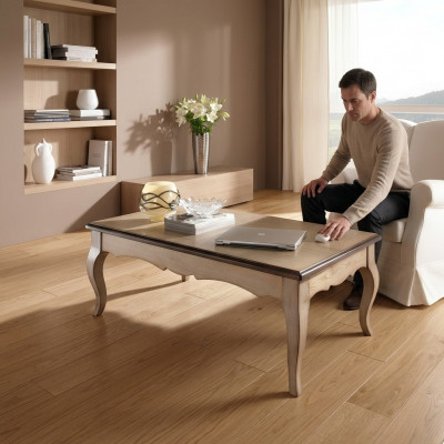 Kaffisdësch Niewendëscher Wunnzëmmer Canapé Nei Luxus Dësch Design Canapéën.