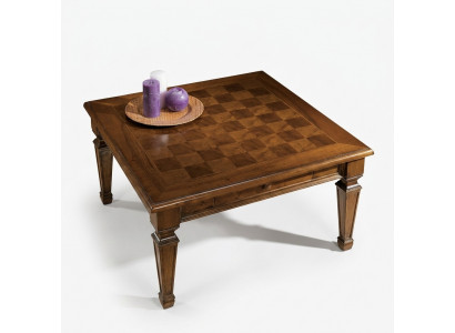 Designer Dësch Wunnzëmmerdësch Dëscher Couchtisch Holz Bäistelltësch Kaffisdësch