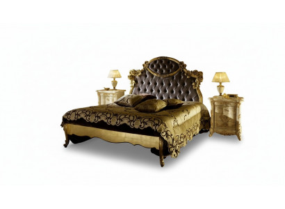 Klassescht Bett Luxus Better Chesterfield Schlofkummer Hotel Barock Miwwelen Nei