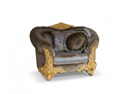 Wunnzëmmer Sofa Canapé Lounge Club 1 Sëtzer Lehnstuhl Design Fauteuil Einsëtzer
