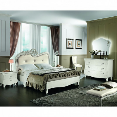 Komplett Set Bett als Kommoden, nei Design Schlofzëmmer 5-teileg Set Schlofzëmmer.