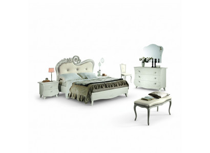 Design Miwwelen Klassesch Luxus Better Neit Bett 2x Nuetsdësch Schlofzëmmer Set 3-tlg