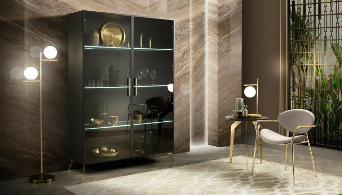 Vitrine Schaf Modern Vitrine Wunnzëmmer Wunnzëmmer Schief Modern Neit