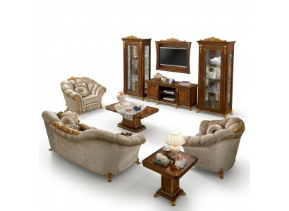 Canapé-Set 3+1+1 Sëtz Set Design Canapéë Polster Couchen Textil Relax Canapé Neit