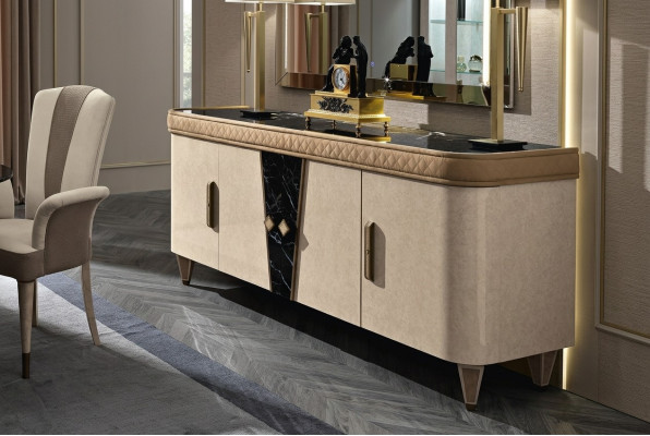 Kommode Anrichte Sideboard Beige Sideboards Massivholz Schaf Miwwelen Kommoden