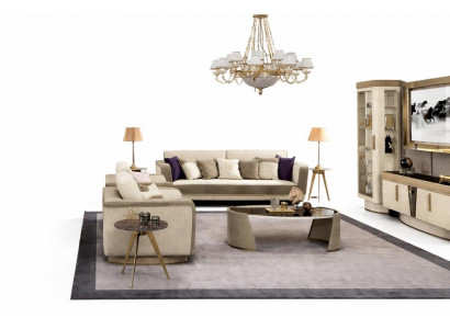 Sofagarnitur 3+1+1 Sëtzer Set Design Sofas Polster Couchen Relax Modern Sofa nei