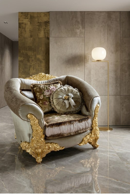 Fautteuil Luxus Fautteuil Miwwelen Nei Wunnzëmmer Eenzelsëtz Sofa Couch Lounge Club Hotel