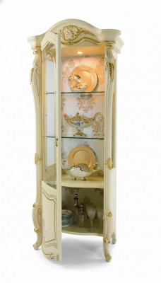 Kommoden Schiefen Glas Design Schaf Barock Rokoko Vitrin Kommoden Vitrinnen