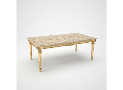 Couchtisch Bäistelltëscher Wunnzëmmer Rechteckeg Kaffi Luxusdesign Couchdësch
