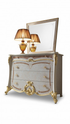 Design Komod Schief Möbel Sideboard Klassesch Ariichtung Schlofkummer Schaf.