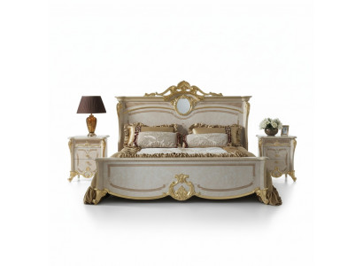 Bett Schlofzëmmer Better Duebelbett Bettgestell Hotel Design Polster Luxus Miwwelen