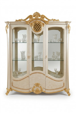 Vitrin Schaf Vitrinen Schief Schief Design Italienesch Miwwelen Wunnzëmmer Nei