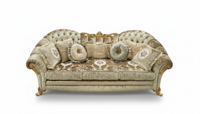 Sofa Canapé Polster Lounge Club Couchen Sofas Design Dräisëtzer Miwwelen 3 Sëtzer