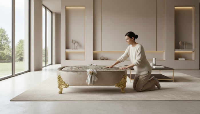 Niewentisch Kaffisdësch Design Dësch Wunnzëmmertisch Dëscher Couchdësch Nei
